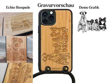 INDIVIDUELL iPhone 14 Plus Hülle zum Umhängen
